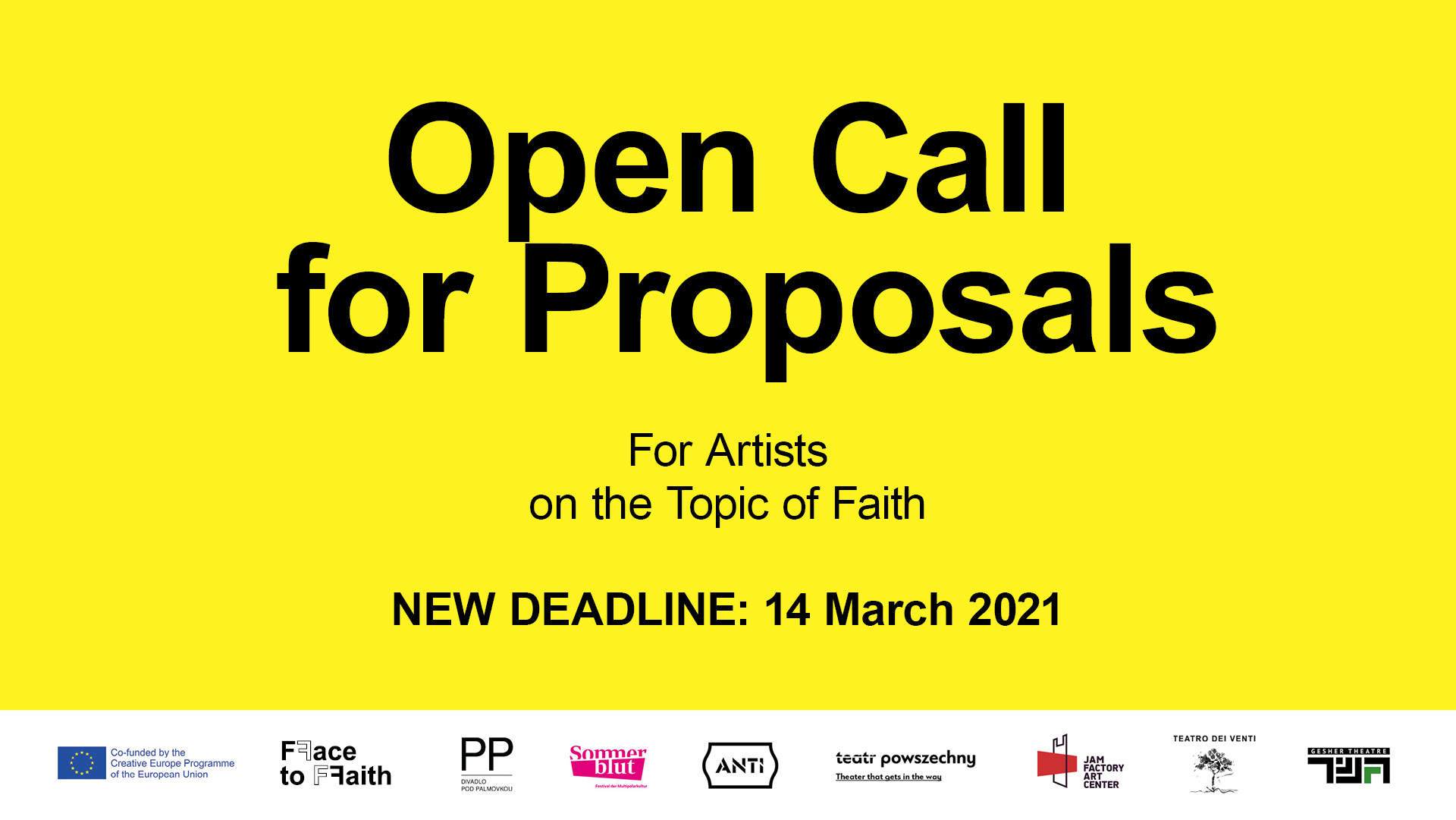 Open Call for Artists 